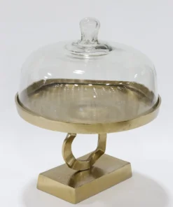 Inspire Me! Home Decor KITCHEN Open Circle Pedestal Cake Stand