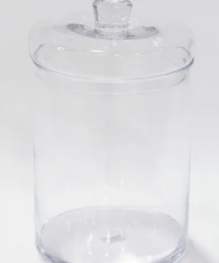 Inspire Me! Home Decor Large Clear Glass Jar 5 Inspire Me! Home Decor Large Clear Glass Jar