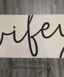 Inspire Me! Home Decor BATHROOM Wifey Pink Beach Towel