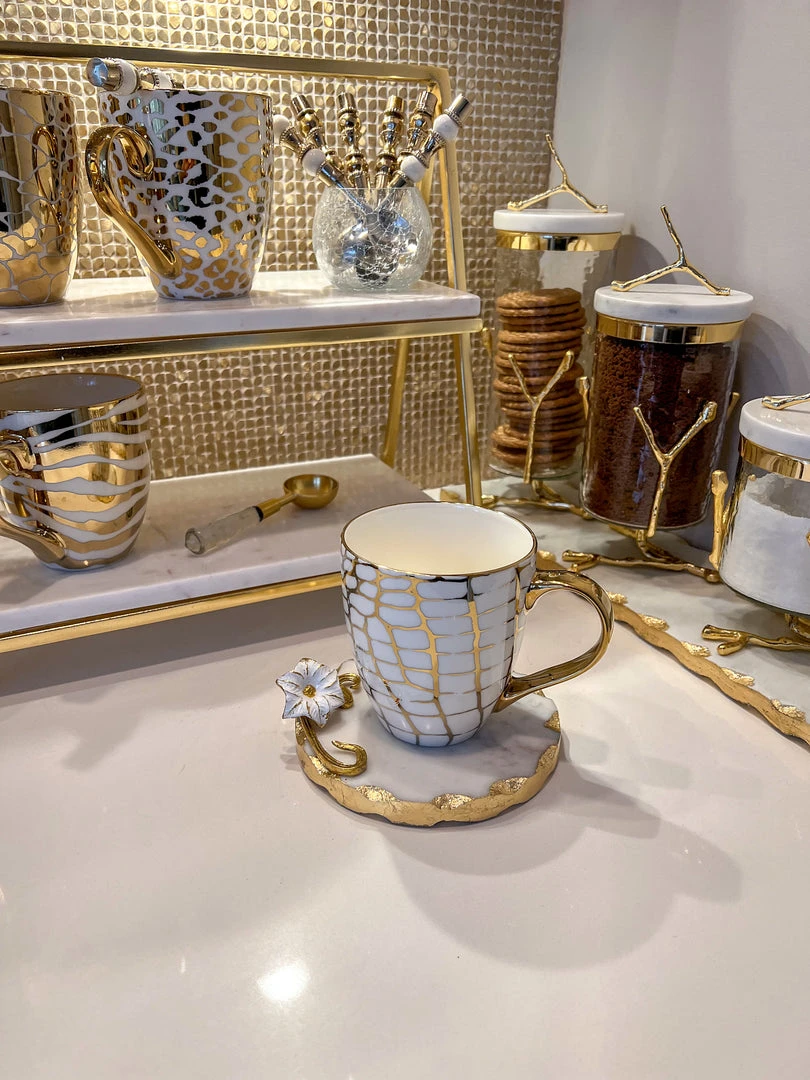 Inspire Me! Home Decor Round Marble Detailed Trivet (2 Styles) 11 Inspire Me! Home Decor Round Marble Detailed Trivet (2 Styles)