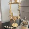 Inspire Me! Home Decor WALL ART & MIRRORS Gold Branch Design Table Mirror