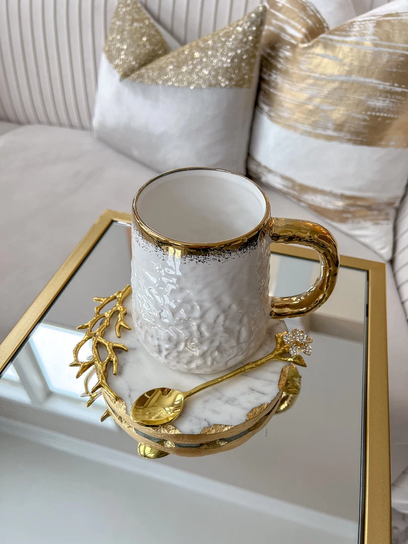 Inspire Me! Home Decor Round Marble Detailed Trivet (2 Styles) 5 Inspire Me! Home Decor Round Marble Detailed Trivet (2 Styles)