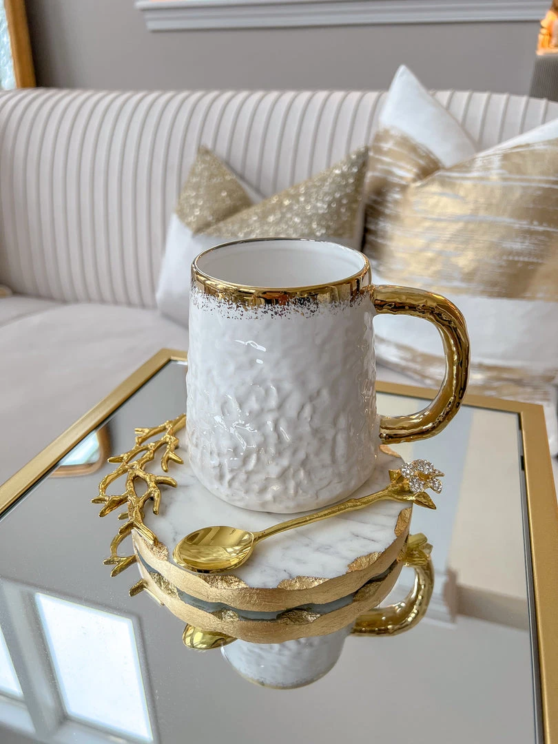 Inspire Me! Home Decor Round Marble Detailed Trivet (2 Styles) 4 Inspire Me! Home Decor Round Marble Detailed Trivet (2 Styles)