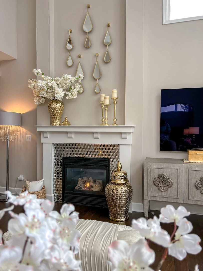 Inspire Me! Home Decor Gold Bead Detailed Candleholder (3 Sizes) 6 Inspire Me! Home Decor Gold Bead Detailed Candleholder (3 Sizes)