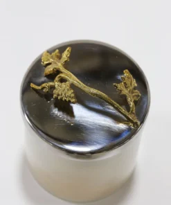 Inspire Me! Home Decor Silver And Gold Detailed Lid Candle- Unscented (6 Styles) 21 Inspire Me! Home Decor Silver And Gold Detailed Lid Candle- Unscented (6 Styles)