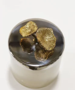 Inspire Me! Home Decor Silver And Gold Detailed Lid Candle- Unscented (6 Styles) 23 Inspire Me! Home Decor Silver And Gold Detailed Lid Candle- Unscented (6 Styles)