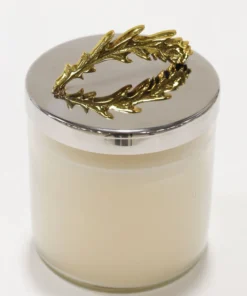 Inspire Me! Home Decor Silver And Gold Detailed Lid Candle - Vanilla (6 Styles) 25 Inspire Me! Home Decor Silver And Gold Detailed Lid Candle - Vanilla (6 Styles)