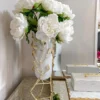 Inspire Me! Home Decor Cream Real Touch Peony Stem 1 Inspire Me! Home Decor Cream Real Touch Peony Stem