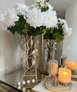 Inspire Me! Home Decor Real Touch Dahlia Stem (2 Colors)