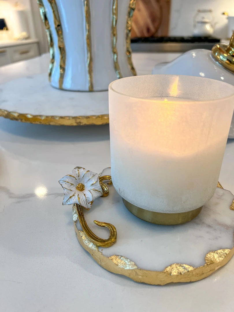 Inspire Me! Home Decor Round Marble Detailed Trivet (2 Styles) 9 Inspire Me! Home Decor Round Marble Detailed Trivet (2 Styles)