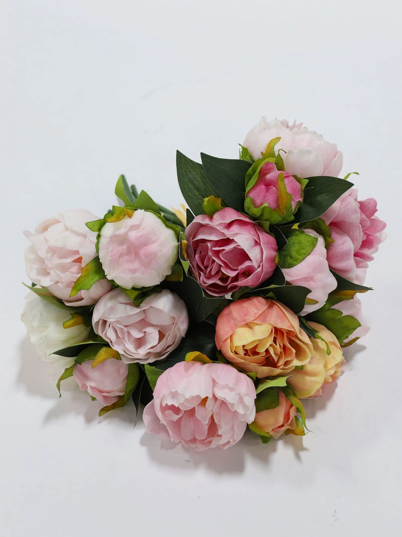 Inspire Me! Home Decor Real Touch Light Color Peony Bundles (3 Colors) 9 Inspire Me! Home Decor Real Touch Light Color Peony Bundles (3 Colors)