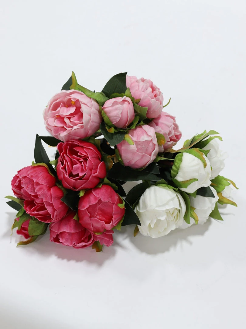 Inspire Me! Home Decor Real Touch Peony Bundle (3 Colors) 5 Inspire Me! Home Decor Real Touch Peony Bundle (3 Colors)