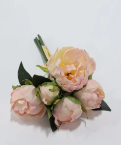 Inspire Me! Home Decor Real Touch Pink Tone Peony Bundle (3 Colors) 12 Inspire Me! Home Decor Real Touch Pink Tone Peony Bundle (3 Colors)