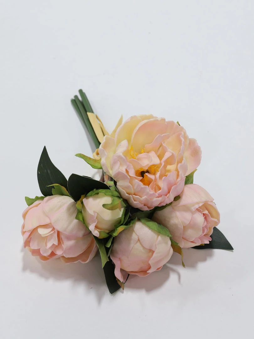 Inspire Me! Home Decor Real Touch Pink Tone Peony Bundle (3 Colors) 7 Inspire Me! Home Decor Real Touch Pink Tone Peony Bundle (3 Colors)