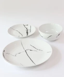 Inspire Me! Home Decor Black And White 12 Piece Dining Set