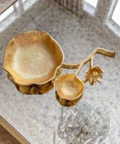 Inspire Me! Home Decor Double Flower Bowl