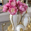 Inspire Me! Home Decor 30" Two Toned Pink/Cream Peony Stem