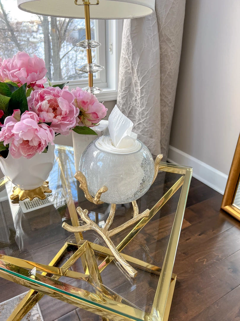 Inspire Me! Home Decor Large Branch Vase With Crackled Glass (2 Colors) 3 Inspire Me! Home Decor Large Branch Vase With Crackled Glass (2 Colors)