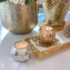 Inspire Me! Home Decor Gold Mercury Glass Pumpkin Scented Candle 1 Inspire Me! Home Decor Gold Mercury Glass Pumpkin Scented Candle