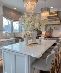 Inspire Me! Home Decor White Ginger Jar With Diamond Pattern Design