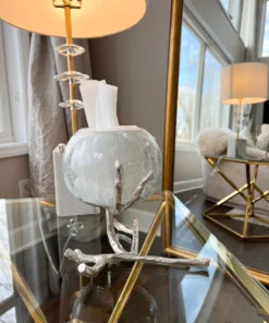 Inspire Me! Home Decor Large Branch Vase With Crackled Glass (2 Colors) 11 Inspire Me! Home Decor Large Branch Vase With Crackled Glass (2 Colors)