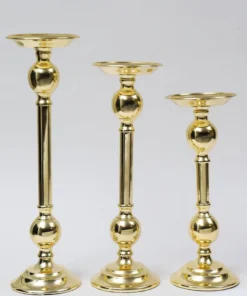 Inspire Me! Home Decor Gold Bead Detailed Candleholder (3 Sizes) 11 Inspire Me! Home Decor Gold Bead Detailed Candleholder (3 Sizes)
