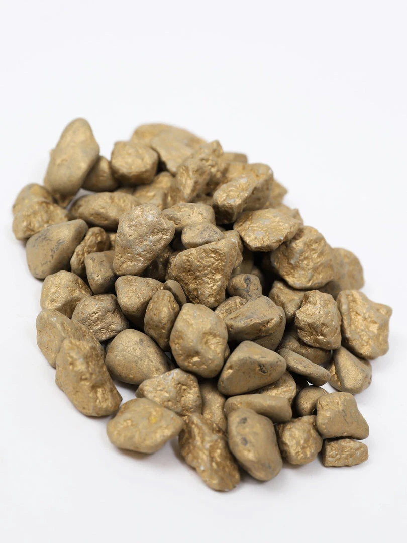 Inspire Me! Home Decor Golden Pebble Stone Vase Filler 4 Inspire Me! Home Decor Golden Pebble Stone Vase Filler