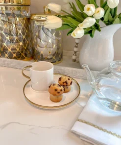 Inspire Me! Home Decor Cappuccino Cup With Round Tray (2 Colors) 9 Inspire Me! Home Decor Cappuccino Cup With Round Tray (2 Colors)