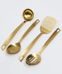Inspire Me! Home Decor Matte Gold Mixing Spoon