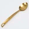 Inspire Me! Home Decor Matte Gold Mixing Spoon 1 Inspire Me! Home Decor Matte Gold Mixing Spoon