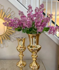 Inspire Me! Home Decor Detailed Stem Vase (2 Colors & 2 Sizes) 15 Inspire Me! Home Decor Detailed Stem Vase (2 Colors & 2 Sizes)