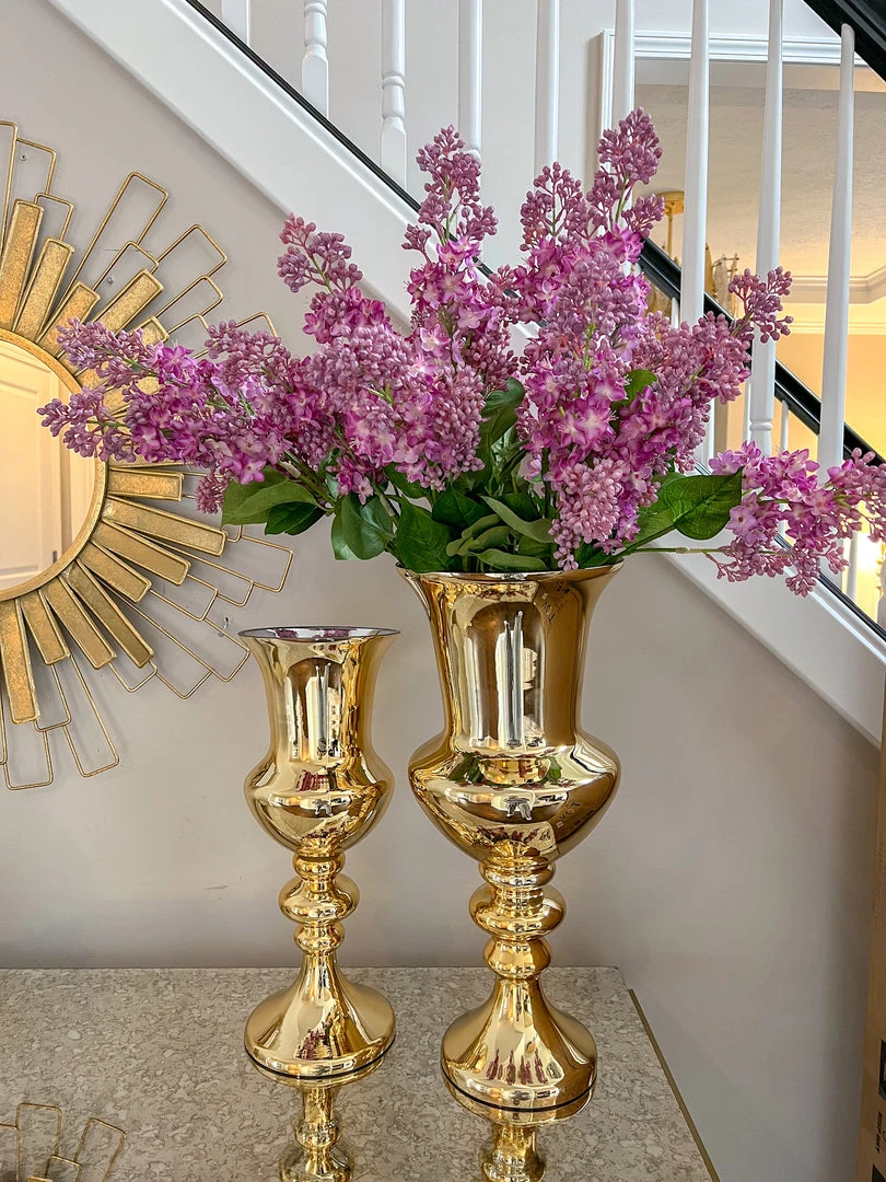 Inspire Me! Home Decor Detailed Stem Vase (2 Colors & 2 Sizes) 5 Inspire Me! Home Decor Detailed Stem Vase (2 Colors & 2 Sizes)