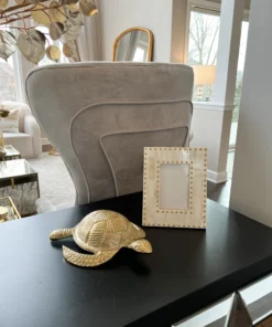 Inspire Me! Home Decor Metal Gold Turtle