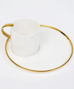 Inspire Me! Home Decor Cappuccino Cup With Round Tray (2 Colors) 10 Inspire Me! Home Decor Cappuccino Cup With Round Tray (2 Colors)