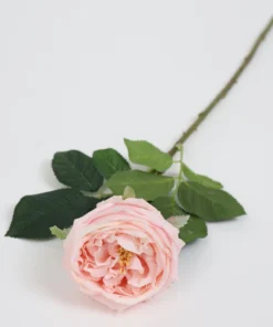 Inspire Me! Home Decor 23.5" Real Touch Pink Rose Stem