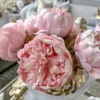 Inspire Me! Home Decor Pink Sparkle Peony Stem 1 Inspire Me! Home Decor Pink Sparkle Peony Stem