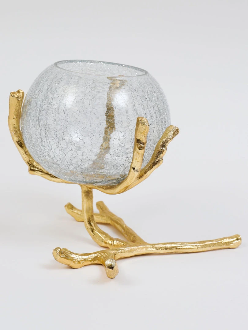 Inspire Me! Home Decor Large Branch Vase With Crackled Glass (2 Colors) 4 Inspire Me! Home Decor Large Branch Vase With Crackled Glass (2 Colors)