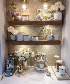 Inspire Me! Home Decor Marble Two Tier Cake Stand With Gold Detail 10 Inspire Me! Home Decor Marble Two Tier Cake Stand With Gold Detail