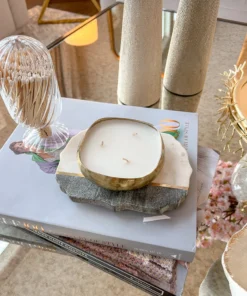 Inspire Me! Home Decor Gold Candle Tray (2 Sizes) 12 Inspire Me! Home Decor Gold Candle Tray (2 Sizes)