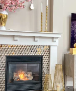 Inspire Me! Home Decor Gold Lanterns (2 Sizes)