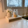 Inspire Me! Home Decor Marble Waterfall Pedestal 2 Inspire Me! Home Decor Marble Waterfall Pedestal