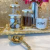 Inspire Me! Home Decor Gold Leaf Spoon Rest 2 Inspire Me! Home Decor Gold Leaf Spoon Rest