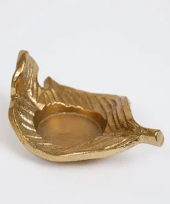 Inspire Me! Home Decor Gold Leaf Spoon Rest