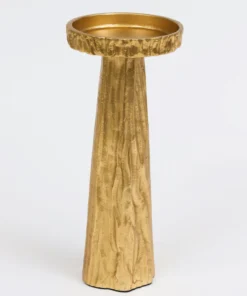 Inspire Me! Home Decor Gold Metal Branch Pedestal Candle Holder (2 Sizes)