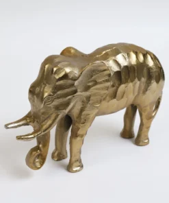 Inspire Me! Home Decor Gold Textured Metal Elephant Decor 6 Inspire Me! Home Decor Gold Textured Metal Elephant Decor