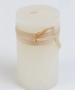 Inspire Me! Home Decor Cream Textured Pillar Candle (2 Sizes) 7 Inspire Me! Home Decor Cream Textured Pillar Candle (2 Sizes)
