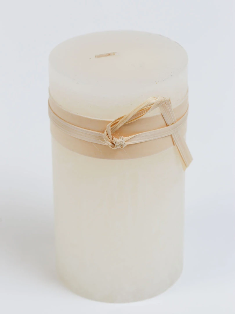 Inspire Me! Home Decor Cream Textured Pillar Candle (2 Sizes) 5 Inspire Me! Home Decor Cream Textured Pillar Candle (2 Sizes)