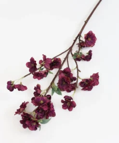 Inspire Me! Home Decor Dark Purple Blossom Stem