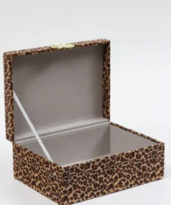 Inspire Me! Home Decor Leopard Print Boxes With Gold Medallion (Set Of 2) 10 Inspire Me! Home Decor Leopard Print Boxes With Gold Medallion (Set Of 2)
