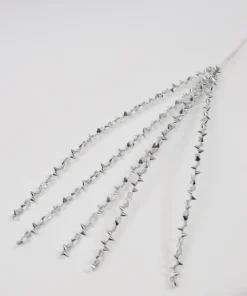 Inspire Me! Home Decor Silver Spiked Stem Floral Stems